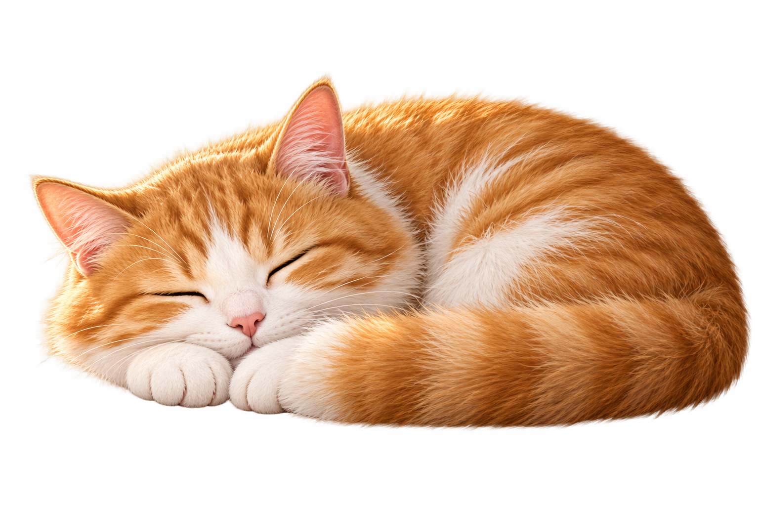 Clover, your sleeping room cat